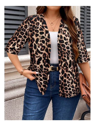Ensamble Ligero Animal Print Talla Extra Envio Incluido