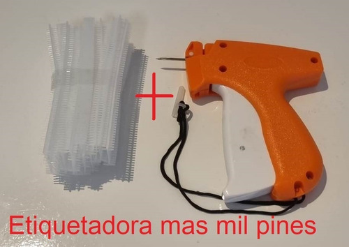 Imagen 2 de 9 de Pistola Etiquetadora De Ropa Mas Mil Pins Pistola De Pins