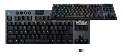 Teclado Gamer Bluetooth Logitech Serie G915 Qwerty Negro Rgb