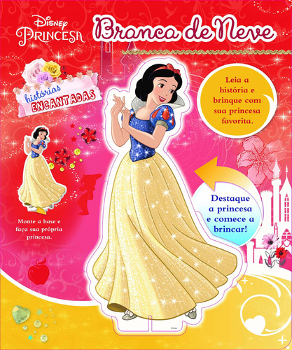 Histórias encantadas: Branca de Neve, de Disney. Vergara & Riba Editoras, capa dura em português, 2016