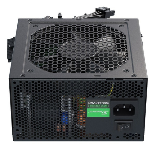 Fuente Seasonic 700w Real A12-700 80+branco SSR-700Ra S1 cor preta