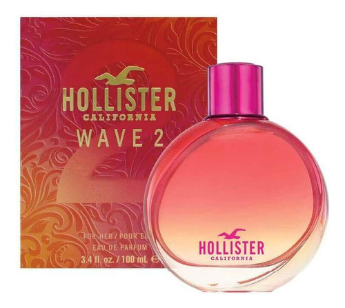Perfume Hollister Wave 2 Edp 100 Ml Para Mujer
