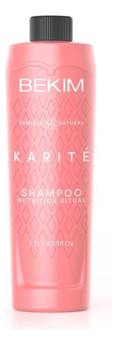 Shampoo Para Cabellos Hidratante Nutritivo Karite Bekim 1.2l