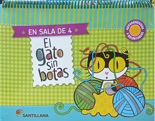 El Gato Sin Botas En Sala De 4 - Libro + Cuaderno - Agenda