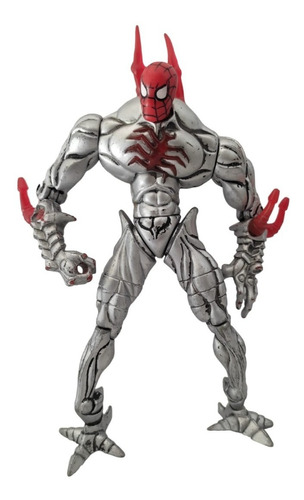 Steel Shock Spiderman Para Restauracion O Custom Toy Biz 