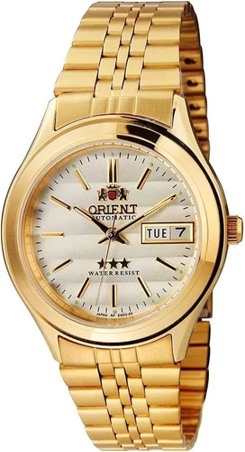Relógio Orient Masculino Dourado  Automático 