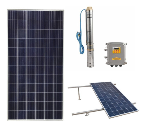 Kit De Bomba Solar Kolos3-35-30-2 + 2 Panel De 280 W+ 1 Base