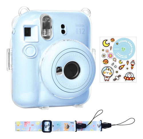 Rieibi Estuche Transparente Compatible Con Fuji Instax Mini