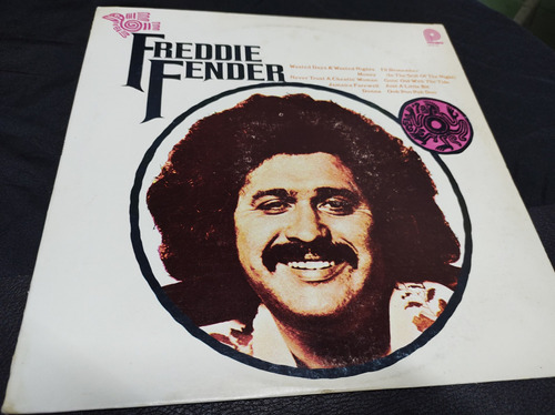 Freddie Fender Wastes Days & Wastes Nights Lp Vinyl Imp