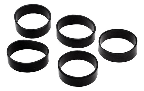 3 X 5 Piezas Anillos Fijos De Caucho Correa De Seguridad