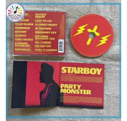 The Weeknd Starboy Daft Punk Cd Brand New Album Lacrado Option1