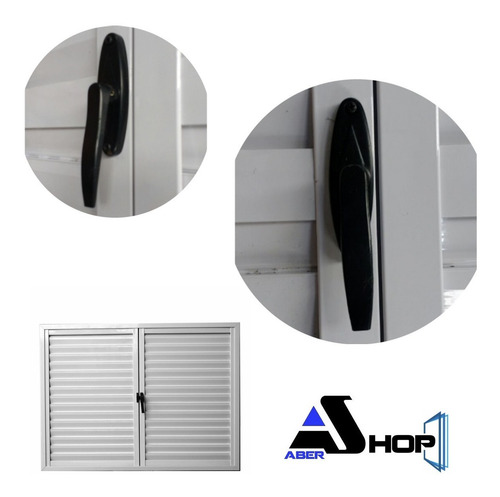 Postigon Aluminio 150x150 De Abrir 2 Hojas Abershop