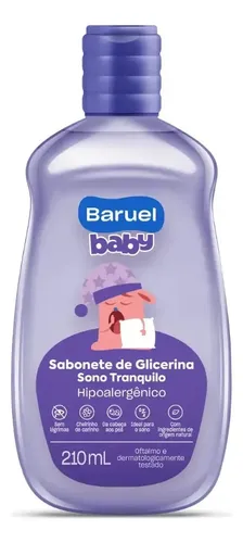 Sabonete Infantil Líquido Tranquilo Baruel Baby — 210 ml