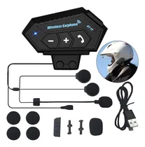 Comprar Auricular Para Moto Con Micrófono Manos Libres Bluetooth Inalámbrico Para Motociclista Delivery Peya Mas Seguridad En La Ruta Con Micrófono Anti Ruido