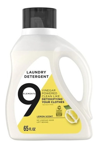Detergente Liquido Lemon 9 Elements 1.3 Lt
