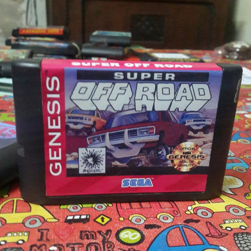 Cartucho Juego De Sega Super Off Road