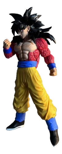 Modelo De Estatua Figura Super 4 Goku Vegeta