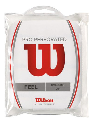 Overgrip Wilson Sporting Goods Perforated Pro (pacote Com 12