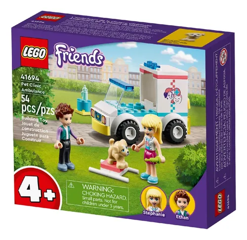 Lego 41694 Friends Ambulancia De La Clínica De Mascotas