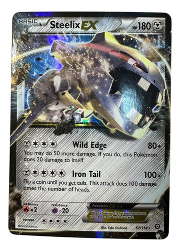 Steelix Ex 67/114 - Steam Siege - Pokemon Tcg