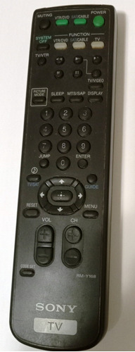 Control Tv Sony Usado Triniton