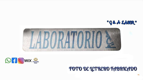 Letrero Laboratorio
