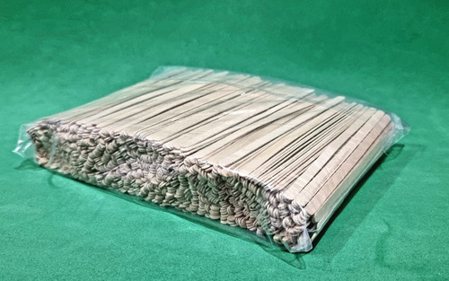 Agitador De Madera 14 Cms, 1000 Pzas