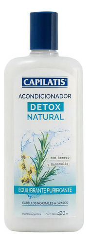 Capilatis Acondicionador Detox Equilibrante Purificante X420