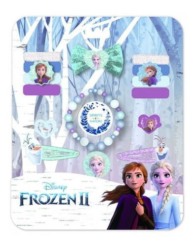 Blister Frozen 2 Accesorios + Pulsera Original Clandestine