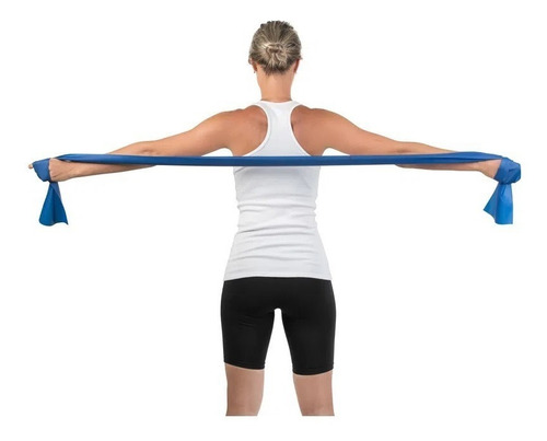 Faixa Elástica Thera Band Fisioterapia Pilates Extra Forte