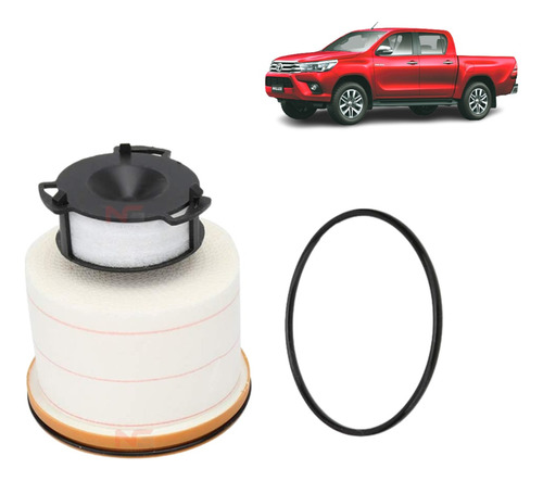 Filtro Petroleo Toyota Hilux 2016-2023 2.4/2.8