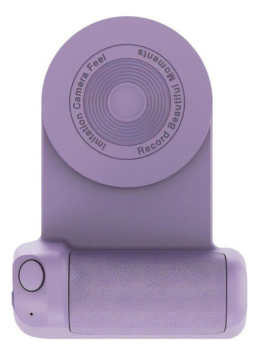 Suporte de telefone com alça magnética para câmera 3 em 1 cor roxa