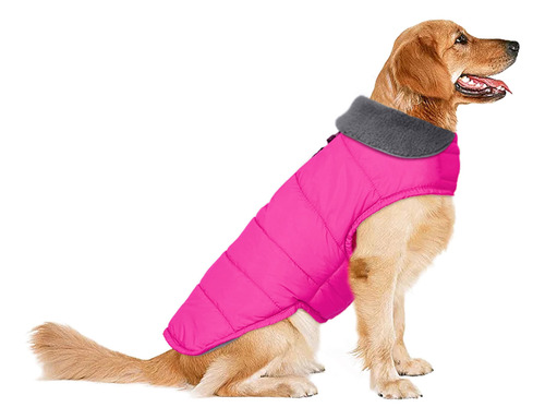 Abrigo De Invierno Para Perros Petglad, Impermeable Y Resist