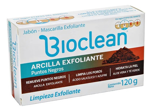 Bioclean Jabon Arcilla Exfoliante