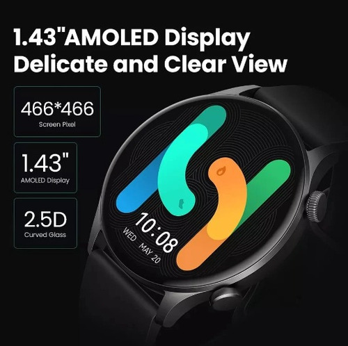 Imagen 5 de 5 de Smartwatch Haylou Solar Plus Rt3 Llamadas Spo2