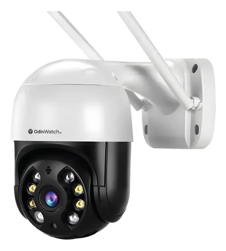 Cámara de seguridad OdinWatch A-4 con resolución 4MP PTZ Sensor de movimiento Audio bidireccional Resistente al agua