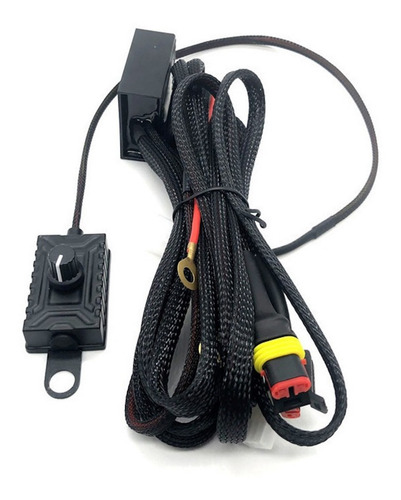 Imagen 4 de 8 de Arnes Para Faros Auxiliares Switch Regulador Luz Led Dimmer
