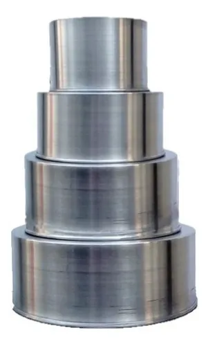 Goldpan Formas 441214 Forma Para Bolo Vulcao Em Aluminio Forminhas
