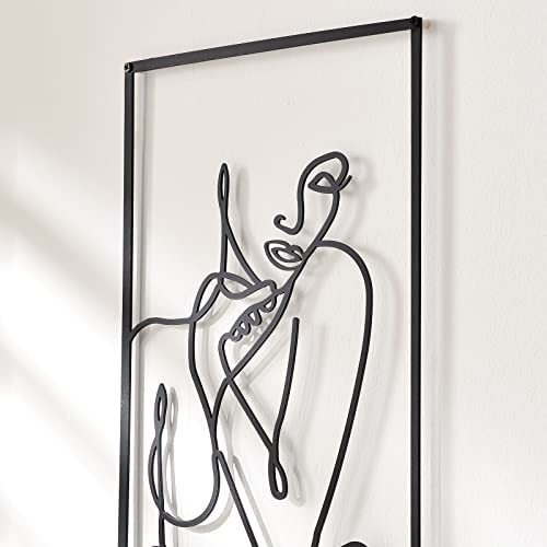 Imagen 3 de 5 de Deatee Arte De Decoración De Pared De Metal, Decoración De