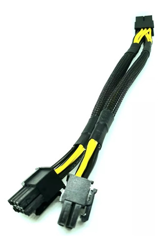 Cable Spliter Pcie 8 Pines Hembra A Dos 8 Pin (6 +2) Pcie-e