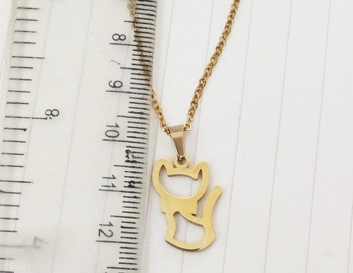 Collar Acero Inoxidable Resistente Al Agua Joyeria Natural
