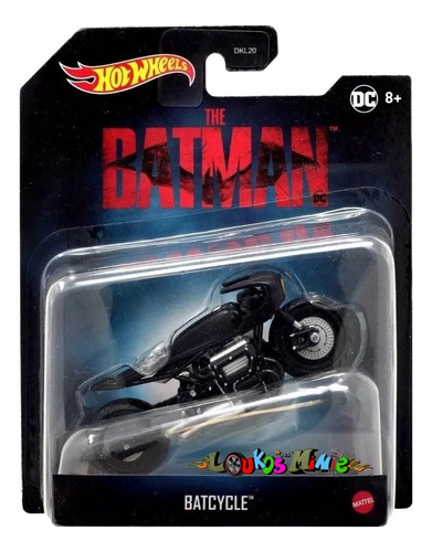 Hot Wheels Batcycle The Batman Dc Moto Lacrado