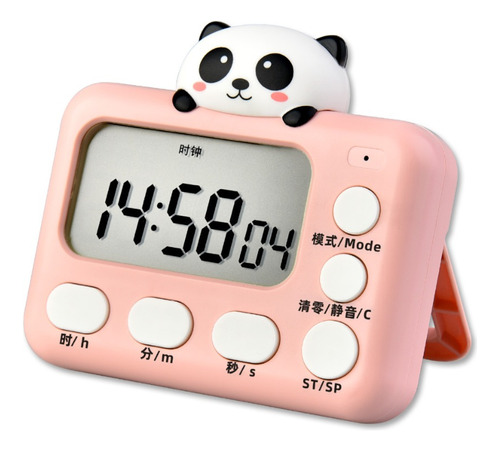 Cronometro Temporizador Digital Panda Kawaii Multifuncional 