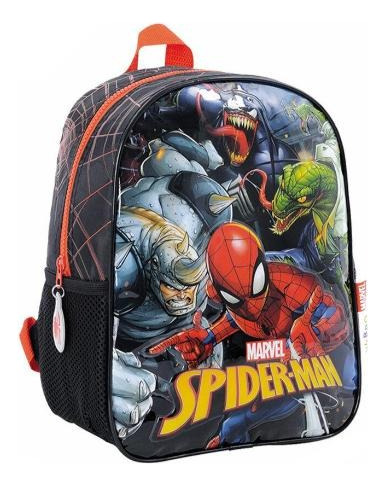 Mochila Espalda 12 Pulgadas Jardin Spiderman Hombre Araña