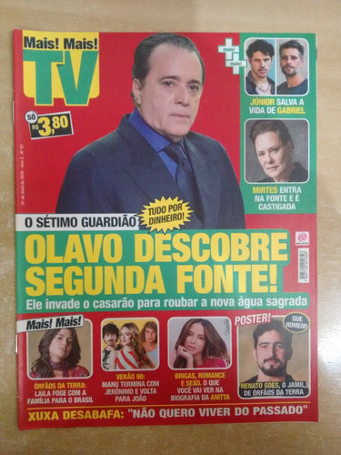 Revista Tv Mais 62 Sétimo Guardião Tony Ramos Anitta 0037