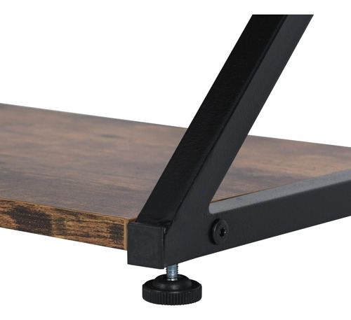 Soporte Impresora 2 Niveles Estante Patas Ajustables