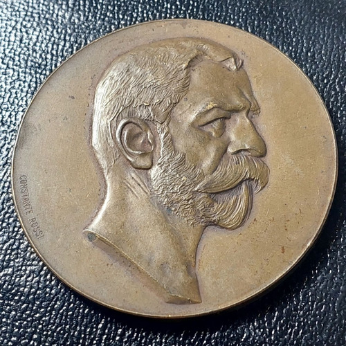 Medalla A Joaquín Victor González Año 1923 Bronce - 978