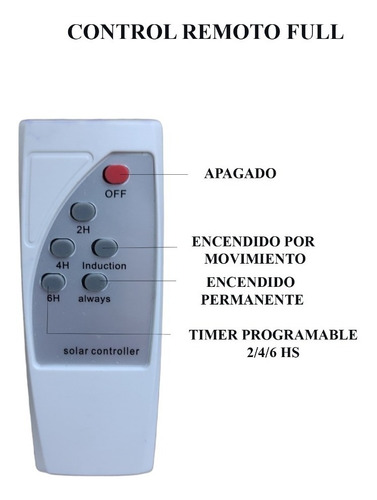 Imagen 8 de 10 de Reflector Solar Luminaria Calle Potente Luz Led 90w Sensor