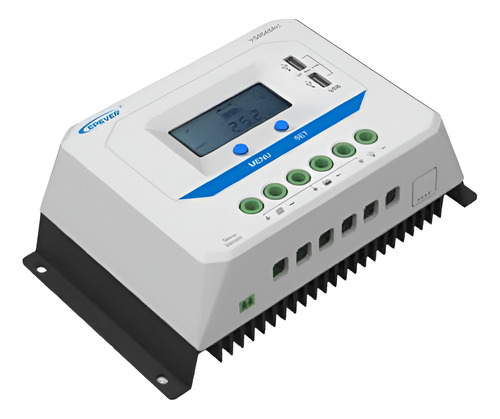 Regulador De Carga Para Panel Solar 20a Con Usb Epever