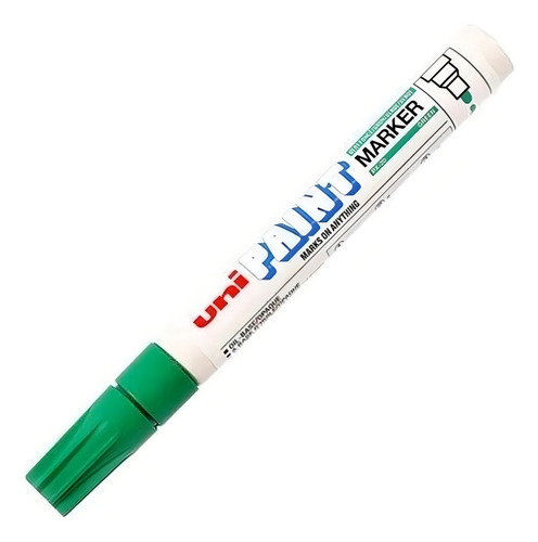 Marcador Uni Paint Px-20 Trazo 2,2-2,8 Mm Color Verde Oscuro